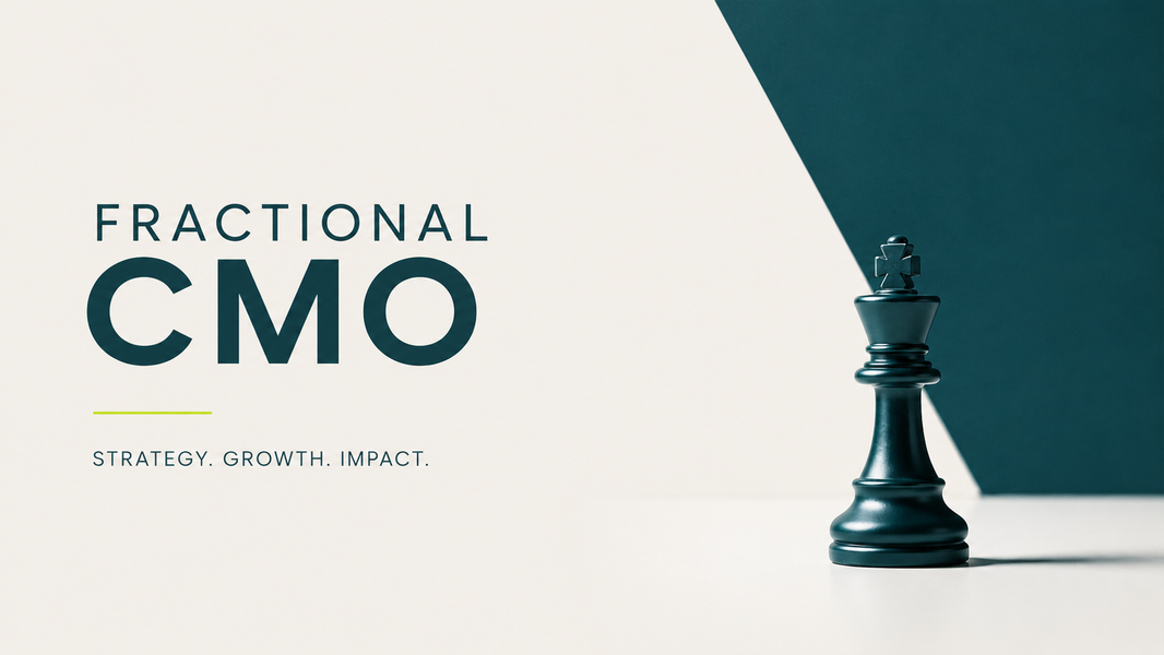 Fractional CMO, Digital Marketing, Brand Management, Professional Agency
